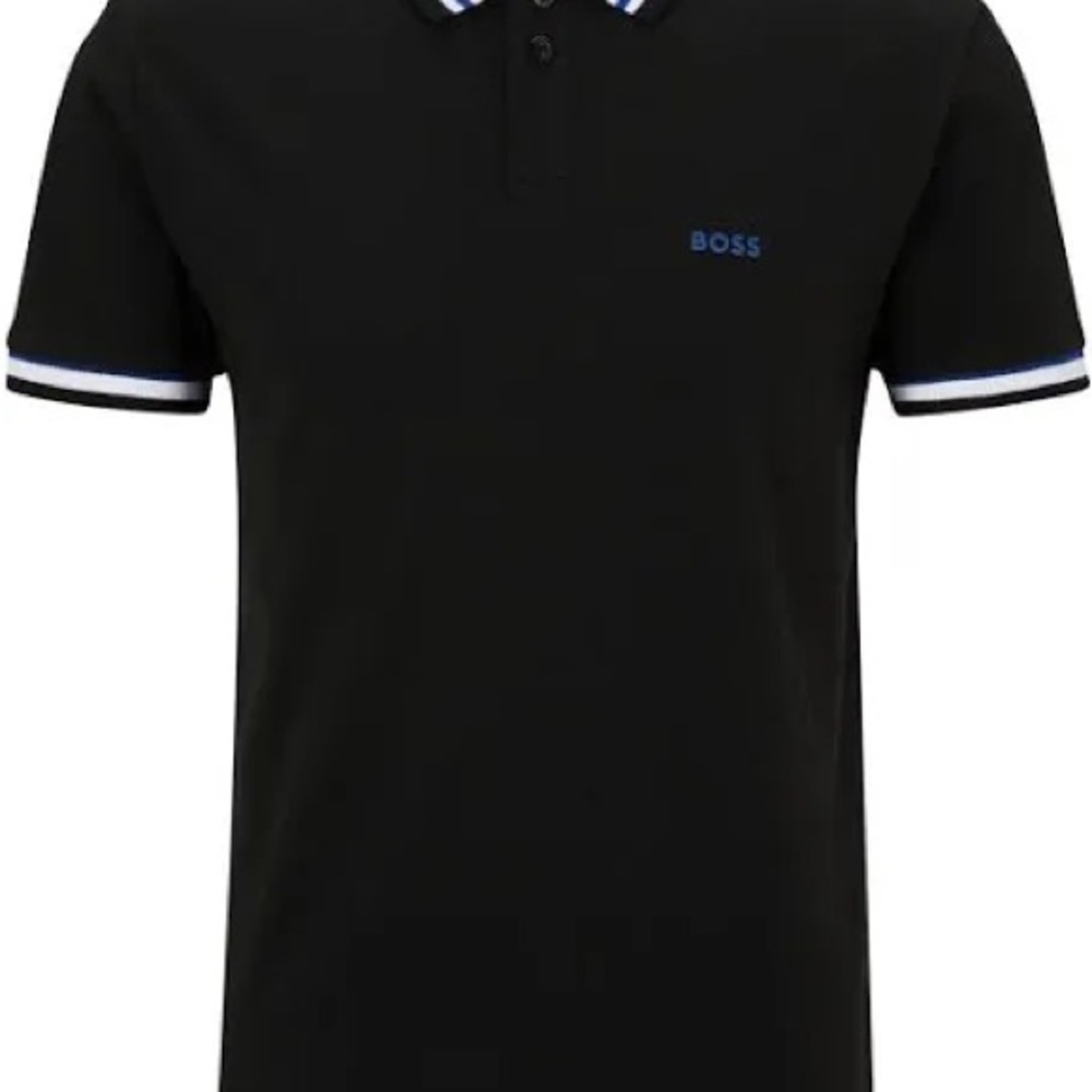 Hugo Boss Men's Black Polo Shirt